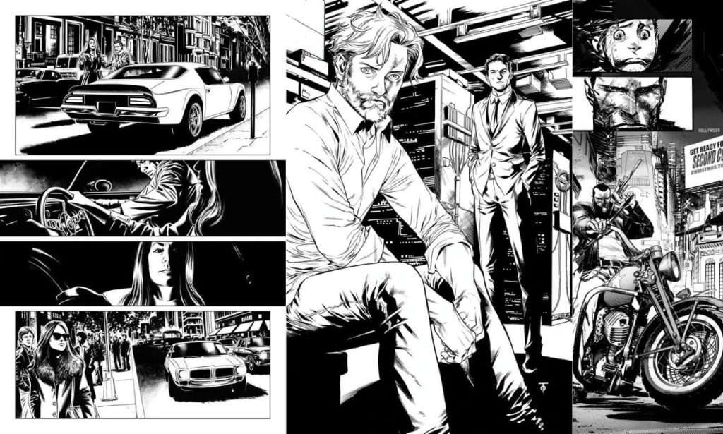Comics portfolio artwork