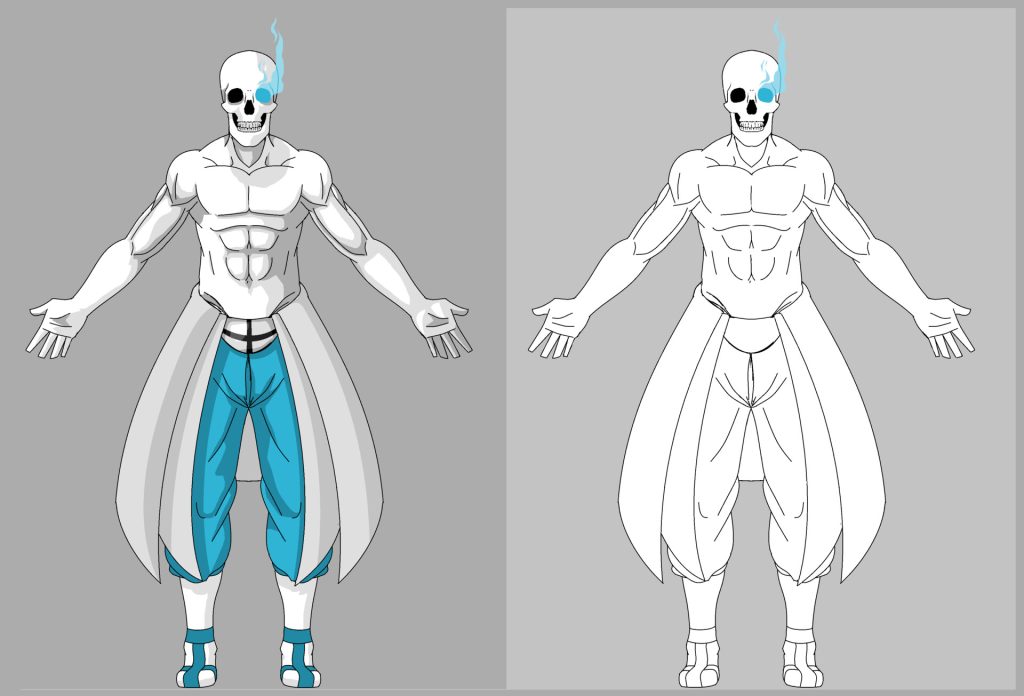 Characters portfolio artwork
