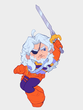 Chibi Model portfolio artwork