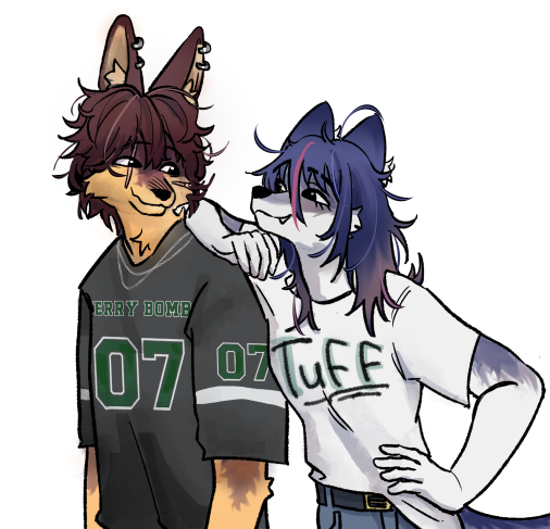 two-anthropomorphic