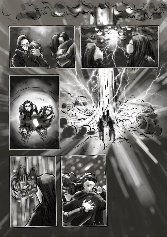 Comics portfolio artwork