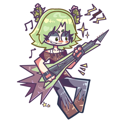 Chibi Model portfolio artwork