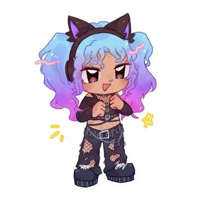 Chibi Model portfolio artwork